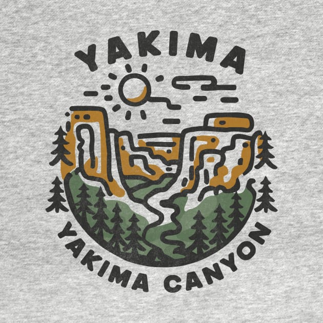 Yakima Canyon by Tees For UR DAY